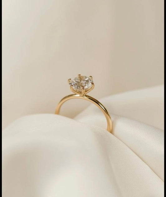 Eternal Solitaire Elegance Ring