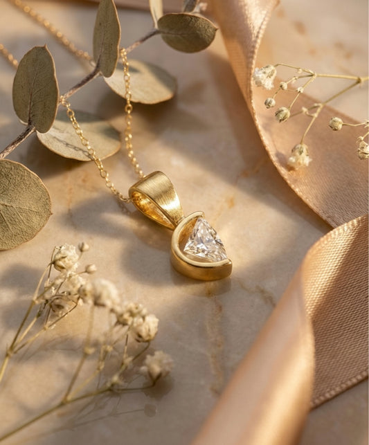 The Trillion Pendant (Alloy Brass)